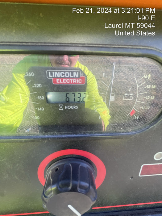 2022 Lincoln Electric Vantage 549X Crosslink Technology, Trailer Mounted, ES Decals, T3