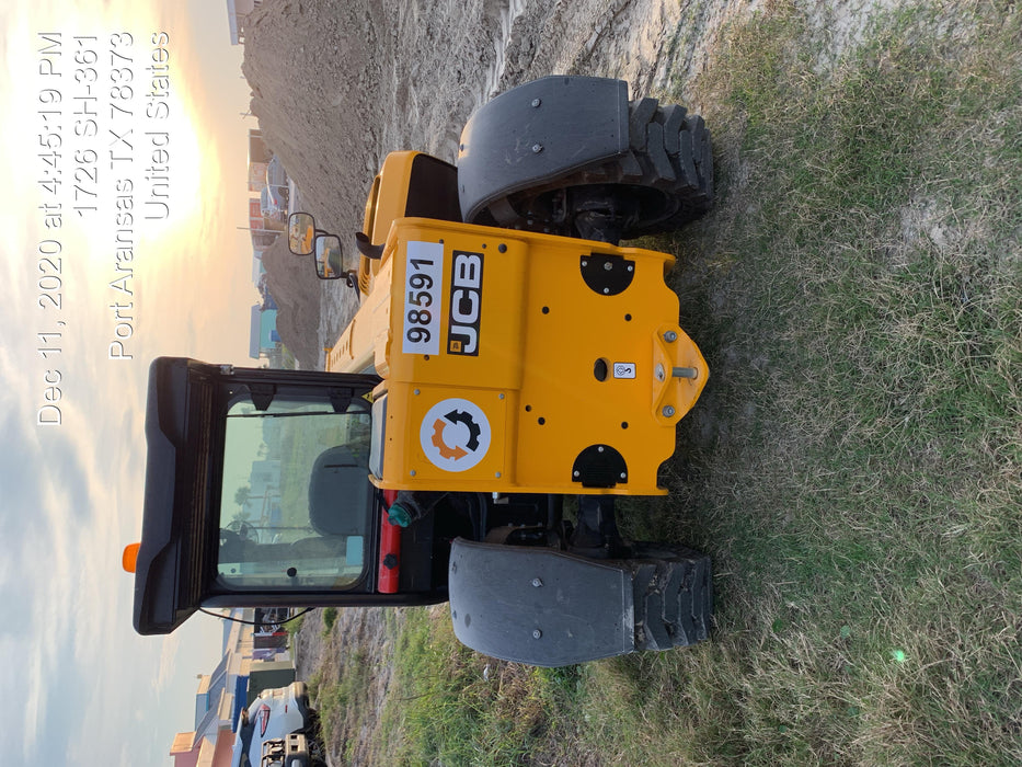 2020 JCB 505-20TC Cab/Heat/Air, Solid Tires, Work Lights, Beacon, Aux Hydraulics, Back up Alarm, ES Decals