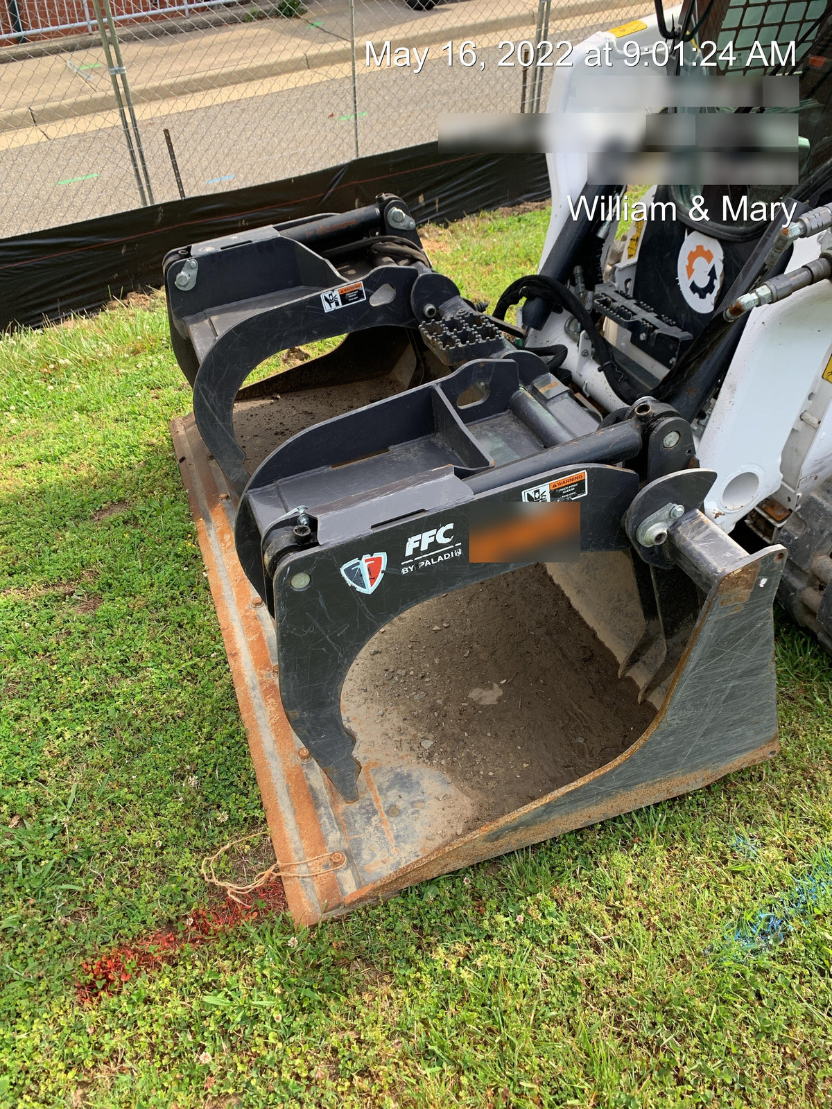 2020 PALADIN UTILITY GRAPPLE 11876-0022