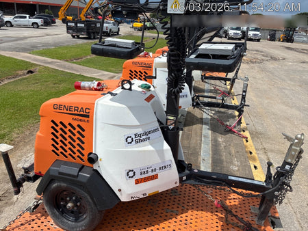 2023 Generac MLT2 Diesel, Flex Switch 120V Input, Powerzone Controller, 
(4) 320W LED Lights, 4kW Generator, 39.9 Gal Fuel Tank, 2" Ball, T3
