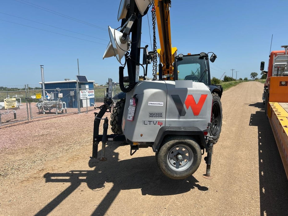 2019 Wacker Neuson LTV6L-MH Mobile Light Tower w/Fuel Level Sensor Installed