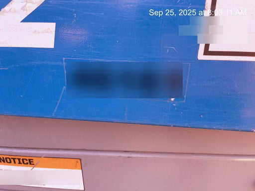 2019 Genie GS-2632 Folding rails with half height swing gate