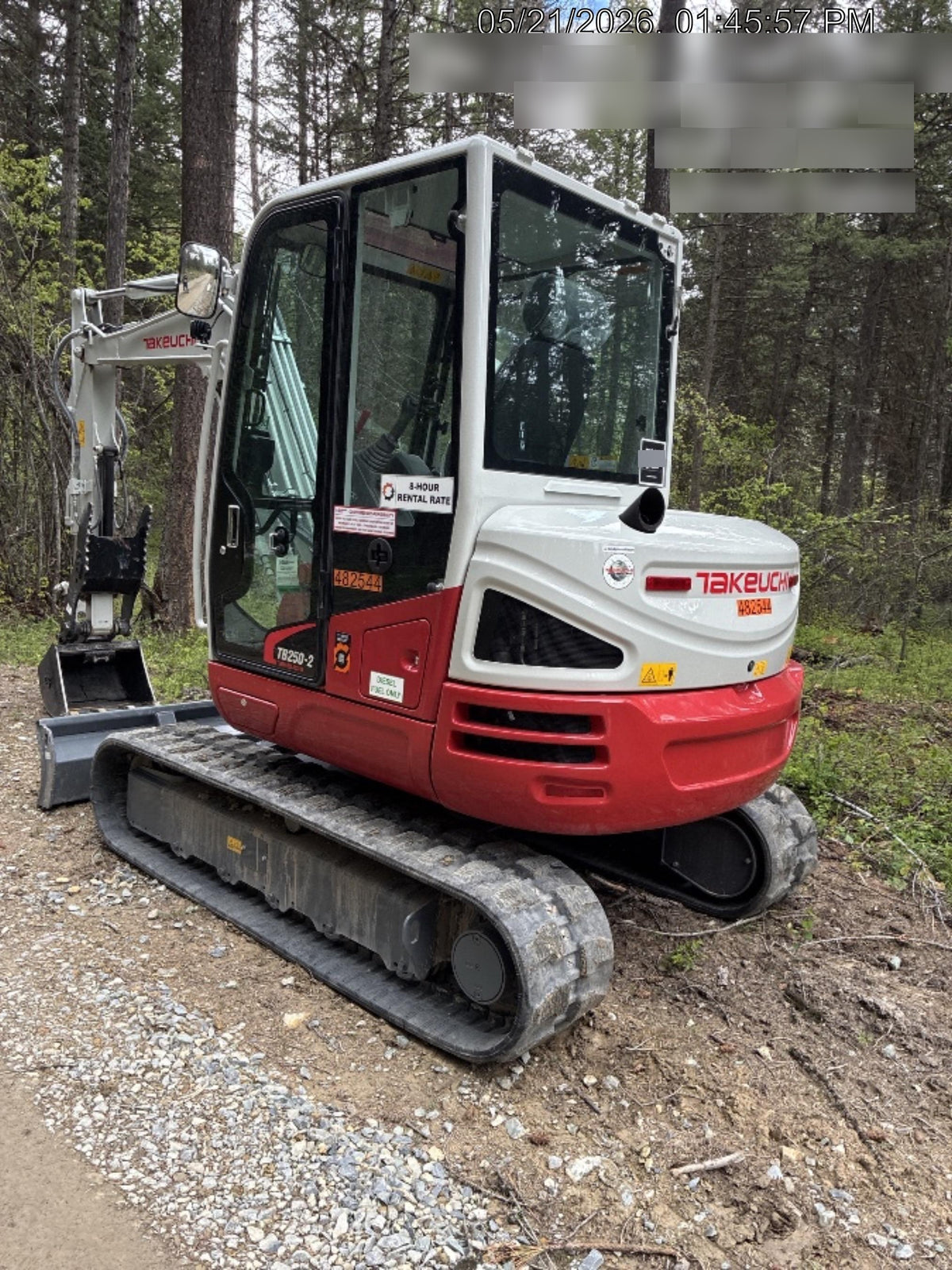 2024 TAKEUCHI TB250-2CR