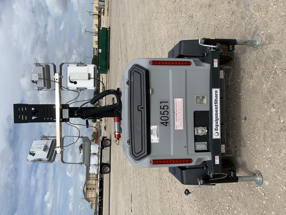 2019 Wacker Neuson LTV6K-LED LTV6K Light Tower, LED 300W, Telematics EQ SH Kubota