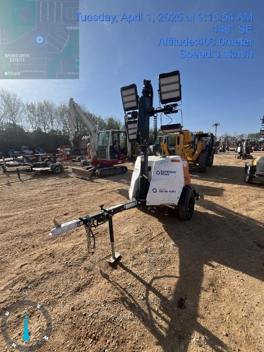 2023 Generac MLT2 Diesel, Flex Switch 120V Input, Powerzone Controller, (4) 320W LED Lights, 4kW Generator, 39.9 Gal Fuel Tank, 2" Ball, T3