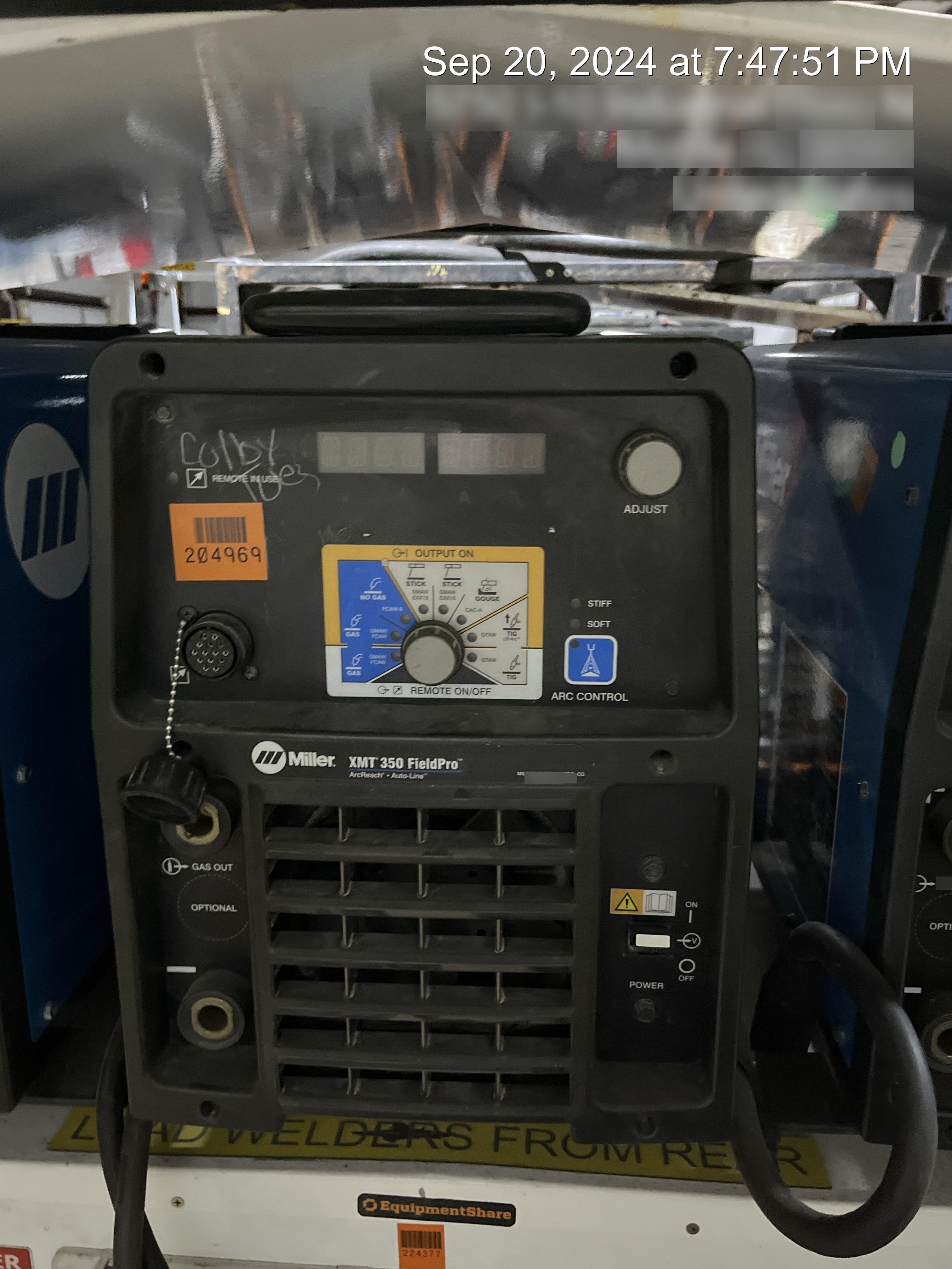 2021 MILLER ELECTRIC XMT 350