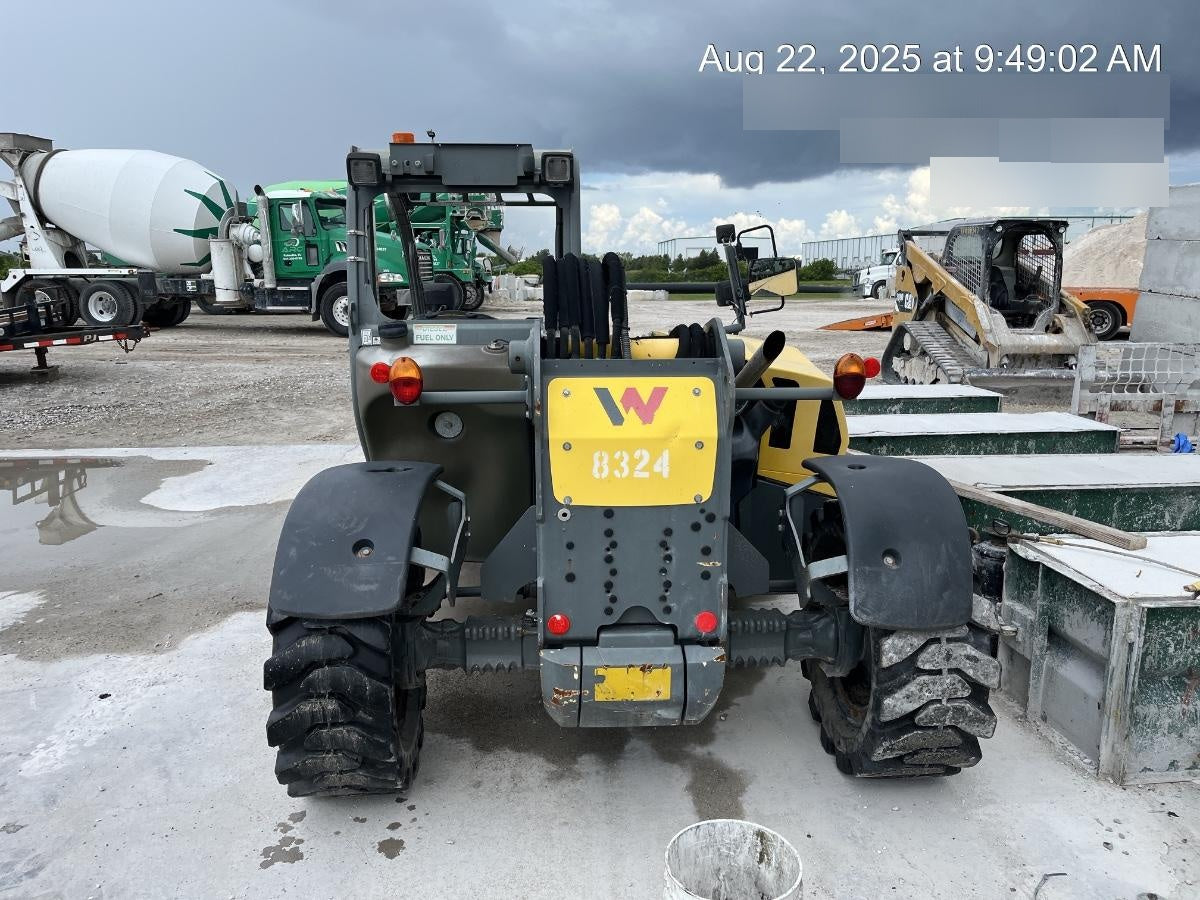 2018 Wacker Neuson TH627 Wacker Neuson TH627 Telehandler w/Canopy, Solid Tires, 48" Carriage and Forks
