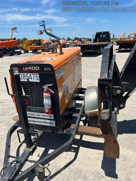 2022 Lincoln Electric LE400 Kubota V1505, Trlr, Cable Rack, Light Kit, ES Decals, T3