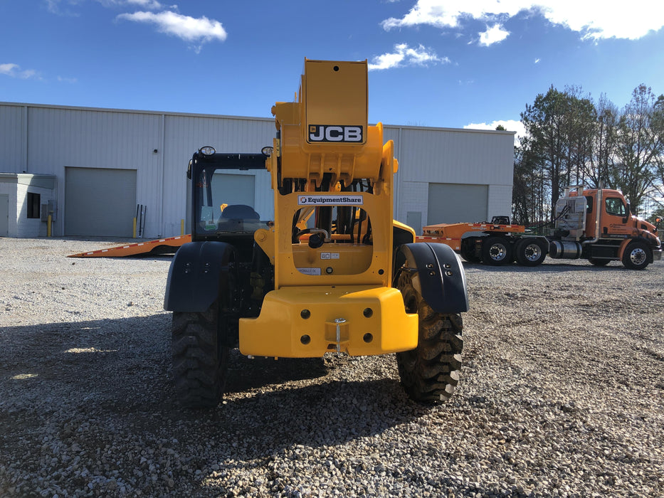 2019 JCB 510-56 Canopy, 74 HP, Solid Tires, STD Worklight, Beacon, Aux Hydraulics, Lifting Eye, Back up Alarm w/66" Carriage/60" Forks