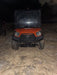 2022 Kubota RTV-X1140W-H Plastic Canopy, Windshield Acrylic Clear, LED Strobe Light, Wire Harness Kit, Back up Alarm