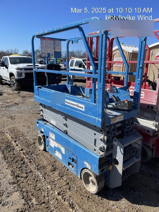 2019 Genie GS-1930 Fixed rails with chain Entry