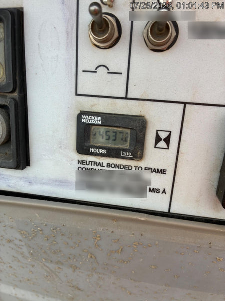 2019 Wacker Neuson LTV6L-MH Wacker Neuson LTV6L Mobile Light Tower w/Fuel Level Sensor Installed