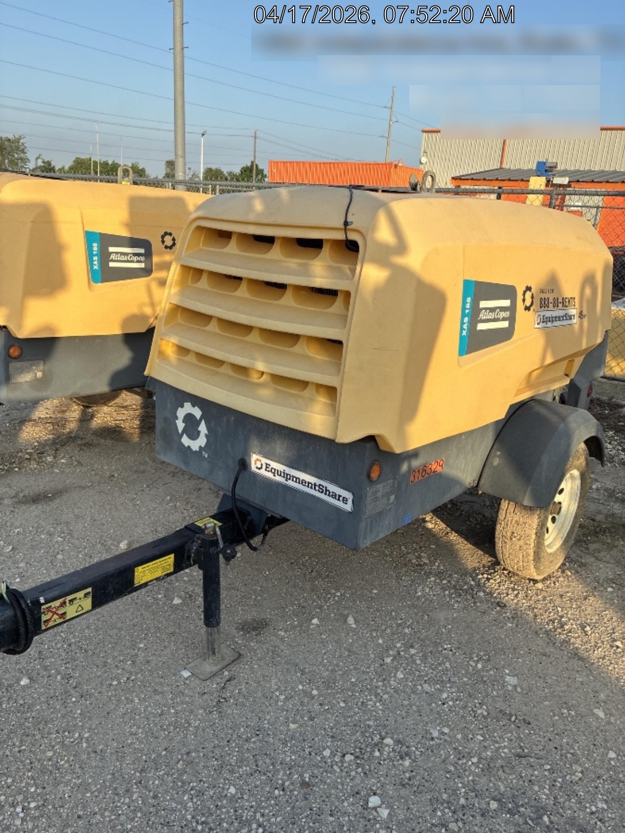 2023 ATLAS COPCO XAS188 CWK