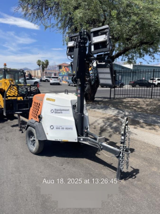 2024 Generac MLT2 Diesel, Flex Switch 120V Input, Powerzone Controller, 
(4) 320W LED Lights, 4kW Generator, 39.9 Gal Fuel Tank, 2" Ball, T3