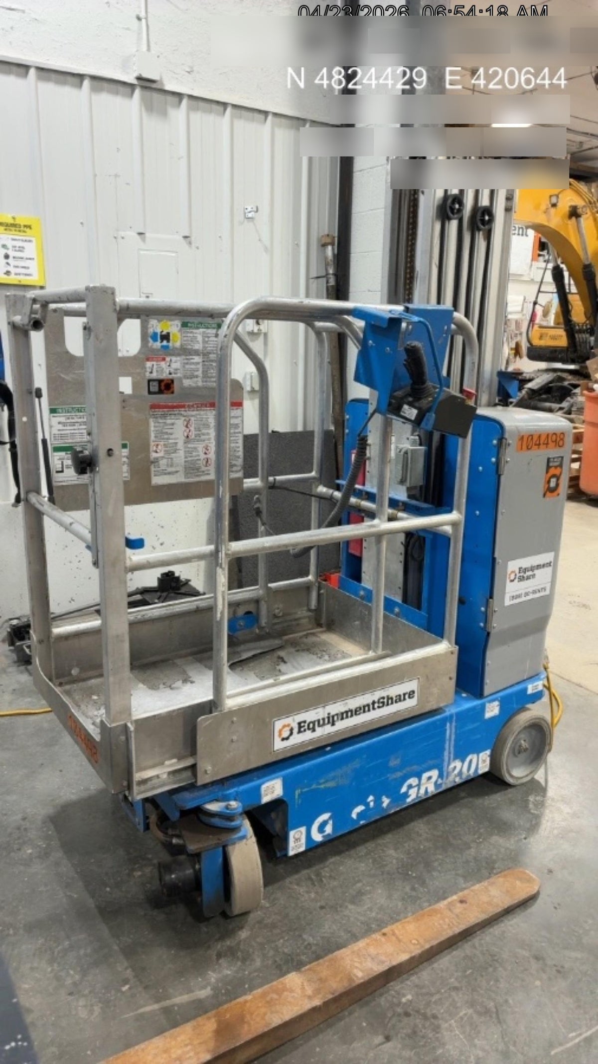 2020 GENIE GR-20