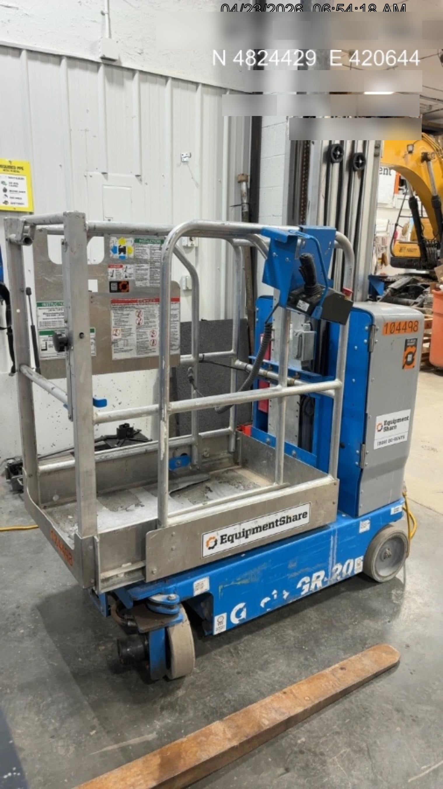 2020 GENIE GR-20