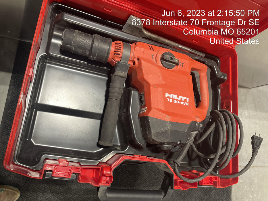 2020 HILTI TE 50-AVR