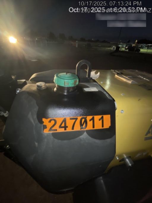 2022 Allmand NLV3GR (4) LED Light Fixture 350W, 23' Vertical Mast, 3kW Prime, Towable, ES Decals, T3