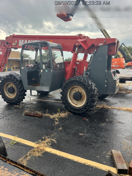 2019 Manitou MTA10055 Manitou MTA10055 - 120 HP T4, Canopy, Worklights/Strobe, Beacon, 66" Carriage, 60" Forks, Solid Tires, Lift Hook, Aux Hydraulics