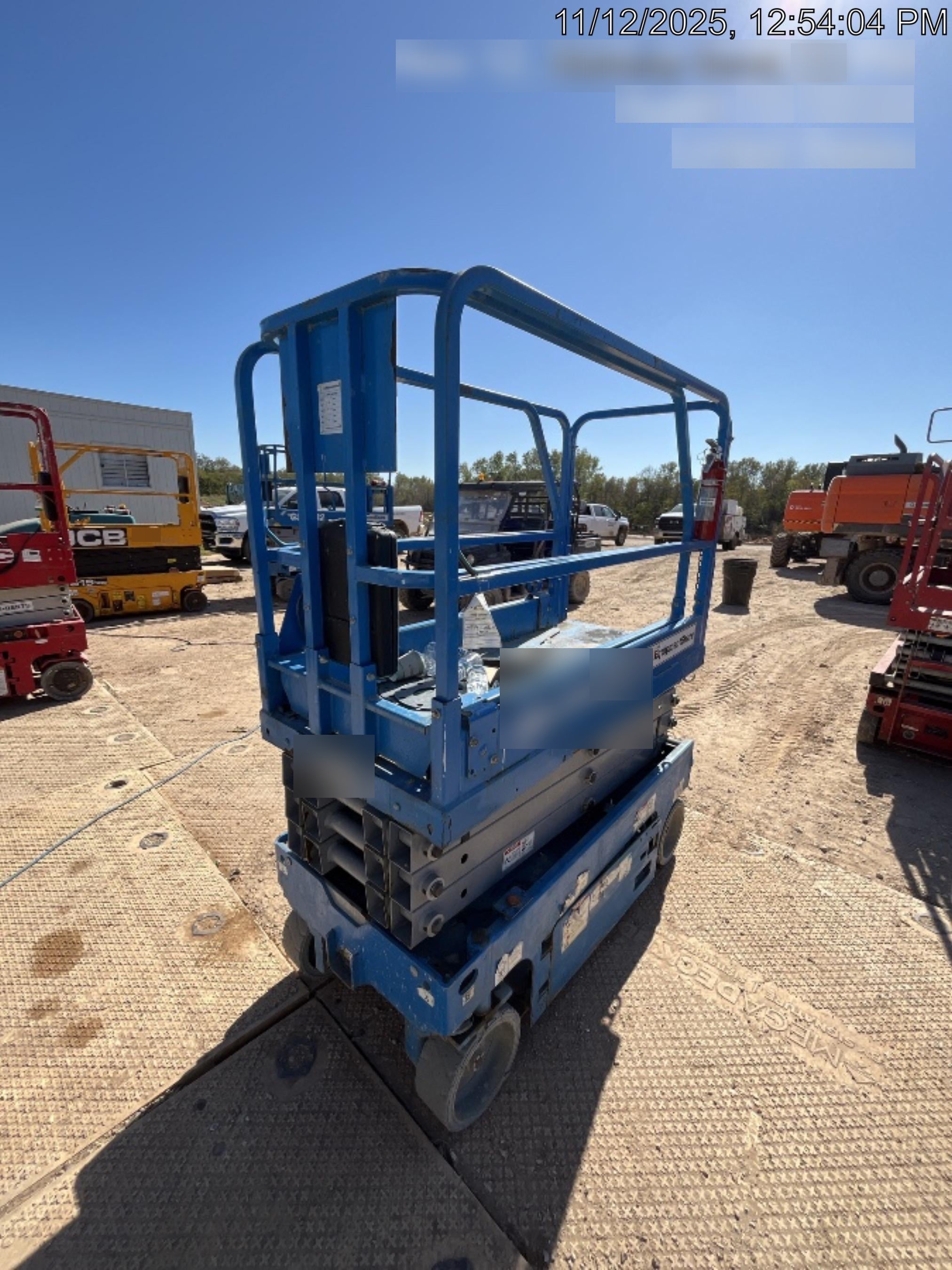 2019 Genie GS-1930 Fixed rails with chain Entry