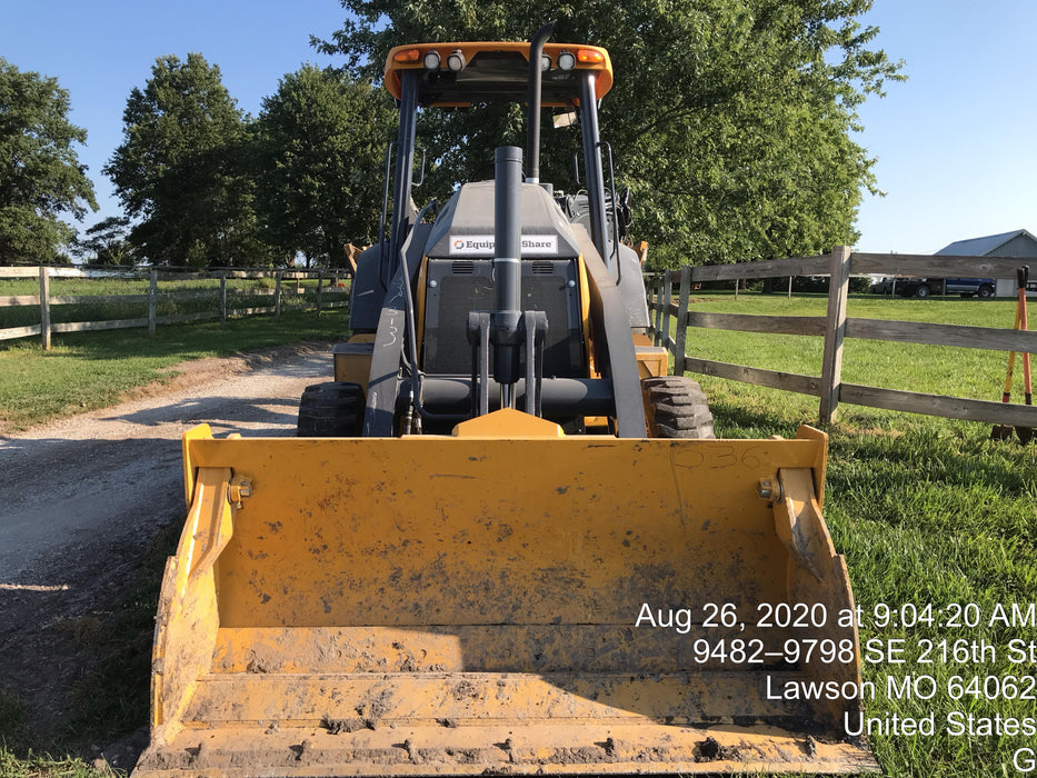 2020 John Deere 310LEP - Extendable Stick Canopy, 4WD, Extendable Stick, Pilot Controls, 2 Way Hydraulics, TAG Manual QC