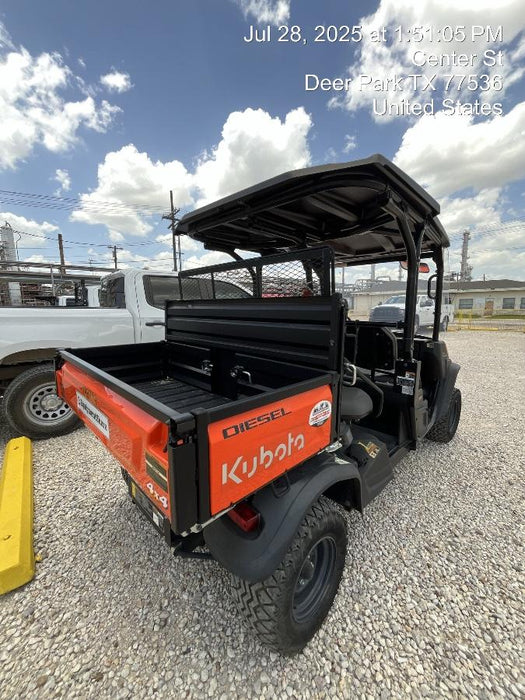 2022 Kubota RTV-X1140W-H Plastic Canopy, Windshield Acrylic Clear, LED Strobe Light, Wire Harness Kit, Back up Alarm