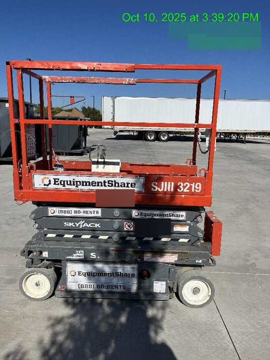 2019 Skyjack SJIII-3219 Standard w/Trojan Batteries