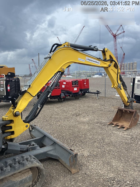 2019 Wacker Neuson EZ36 EZ36-MX, Track, Long, Cab w/QH Coupler, 12"/18"/24" QH HD Buckets