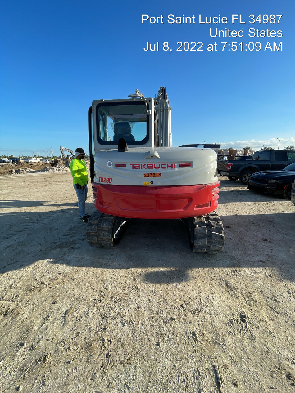 2022 TAKEUCHI TB290-CR