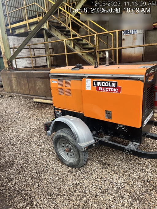 2022 Lincoln Electric LE400 Kubota V1505, Trlr, Cable Rack, Light Kit, ES Decals, T3