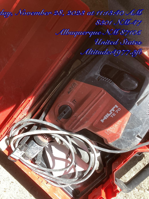 2020 HILTI TE 70-AVR
