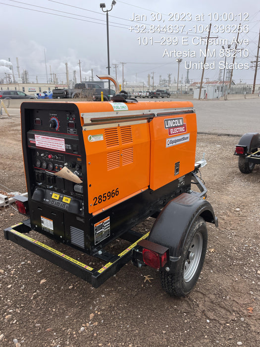 2022 Lincoln Electric LE400 Kubota V1505, Trlr, Cable Rack, Light Kit, ES Decals, T3