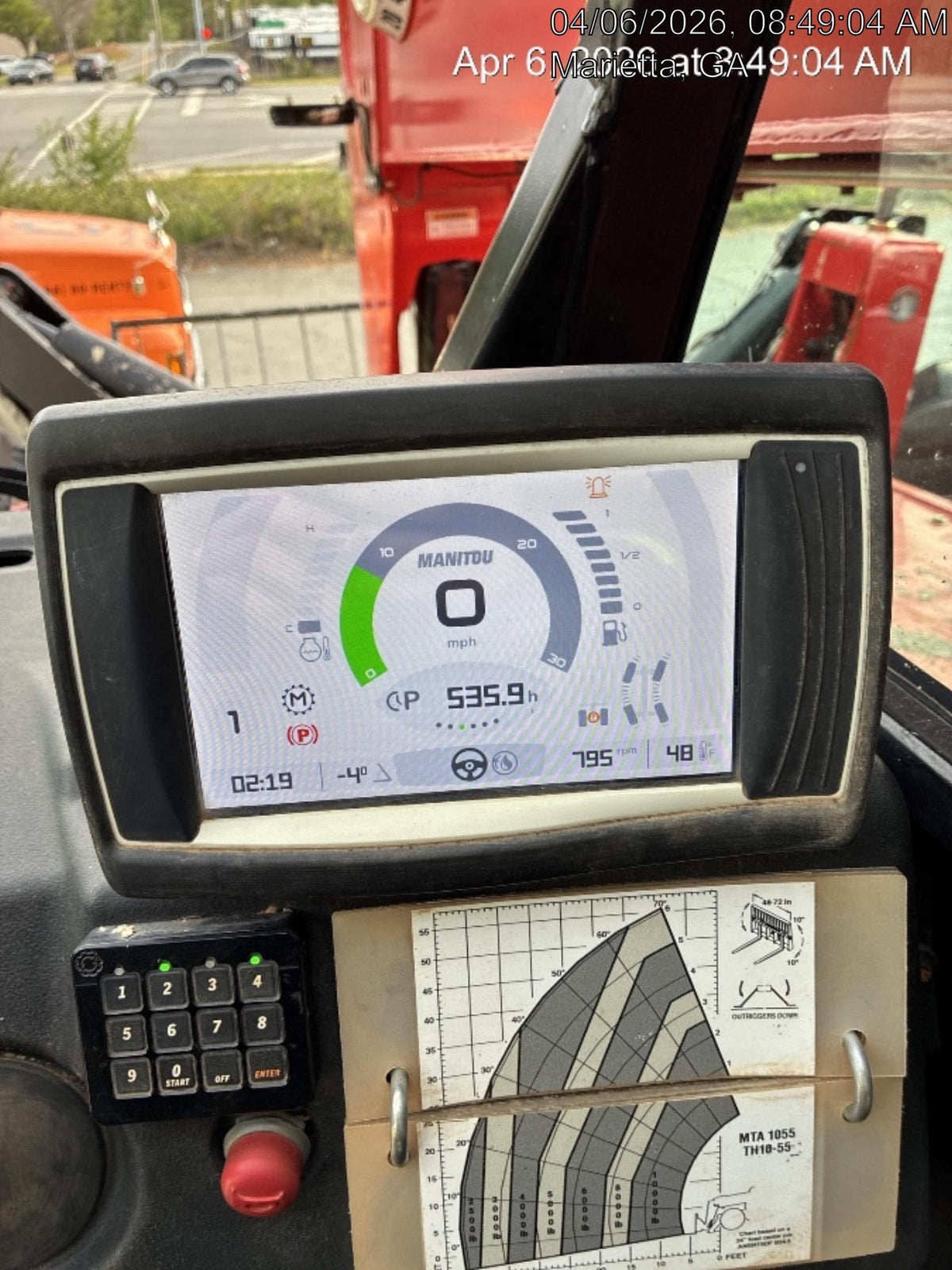 2025 MANITOU MTA1055