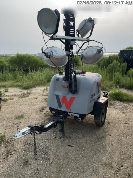 2018 Wacker Neuson LTV6L-MH Wacker Neuson LTV6L Mobile Light Tower w/Fuel Level Sensor Installed