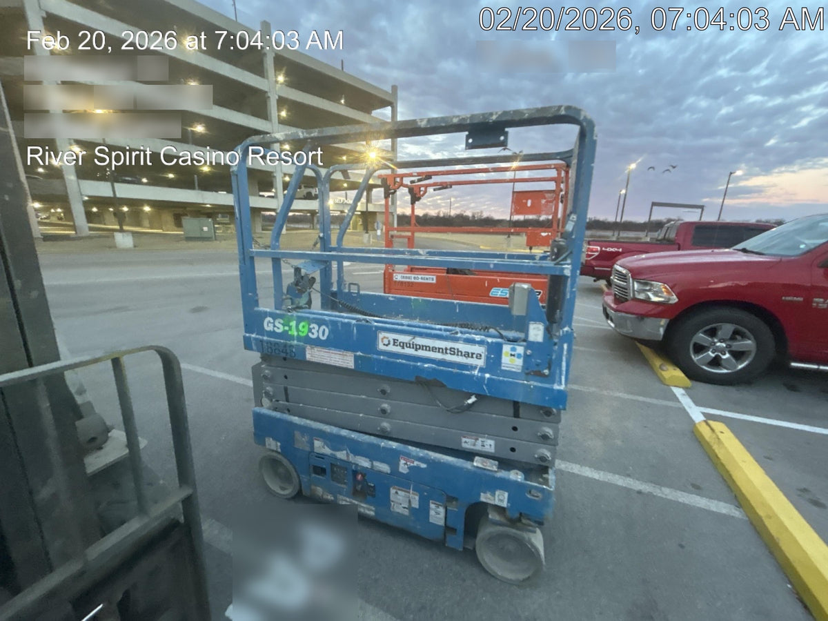 2018 Genie GS-1930 Genie GS-1930 Scissor Lift w/Standard Options