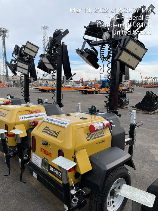 Allmand NLV3GR 3kW Light Plant - LED