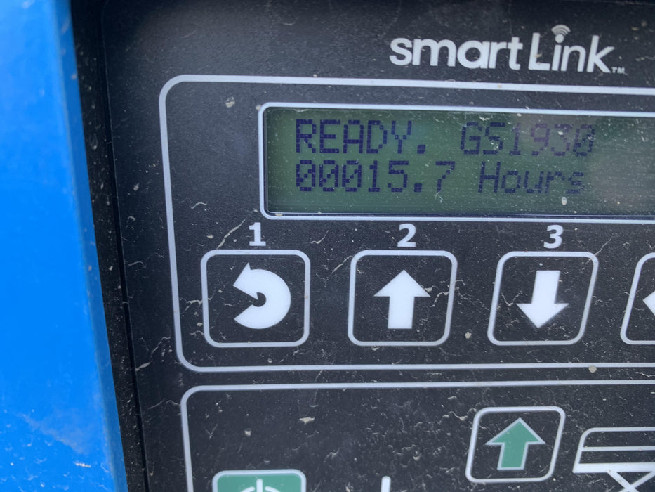 2020 Genie GS-1930 Solid Non Marking Tires, Beacon, Folding rails with half height swing gate, 800W Inverter