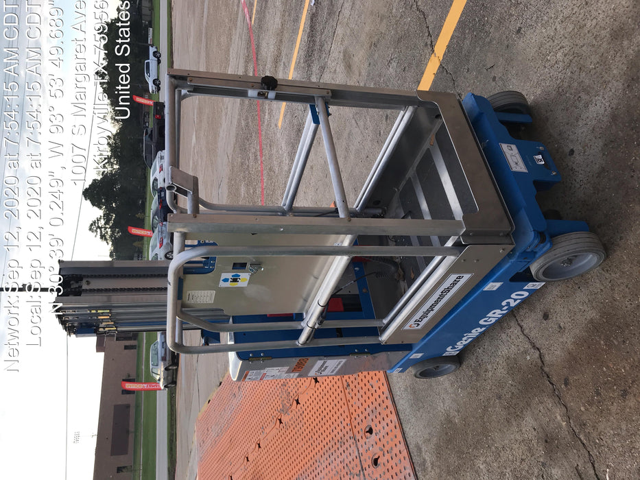 2020 GENIE GR-20