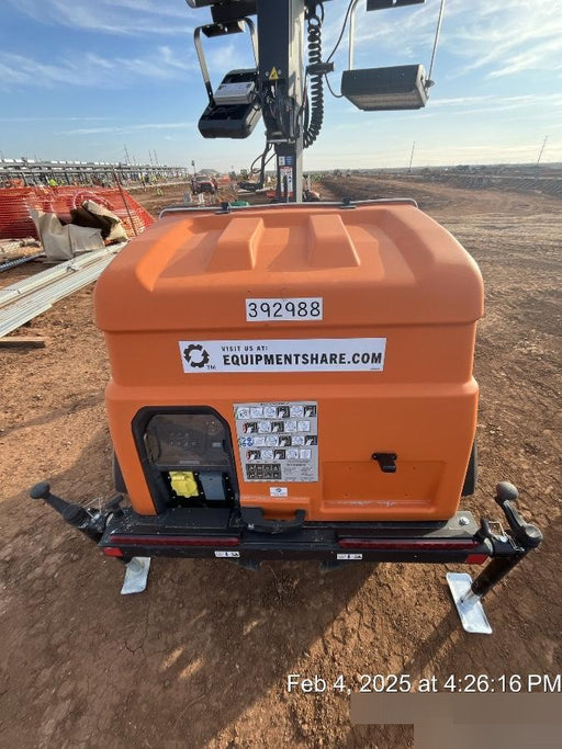 2024 Generac MLT2 Diesel, Flex Switch 120V Input, Powerzone Controller, 
(4) 320W LED Lights, 4kW Generator, 39.9 Gal Fuel Tank, 2" Ball, T3