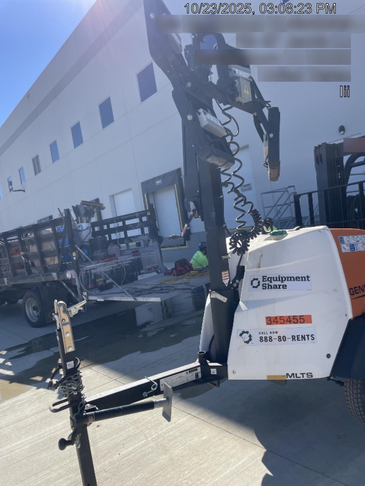 2023 Generac MLT2 Diesel, Flex Switch 120V Input, Powerzone Controller, (4) 320W LED Lights, 4kW Generator, 39.9 Gal Fuel Tank, 2" Ball, T3