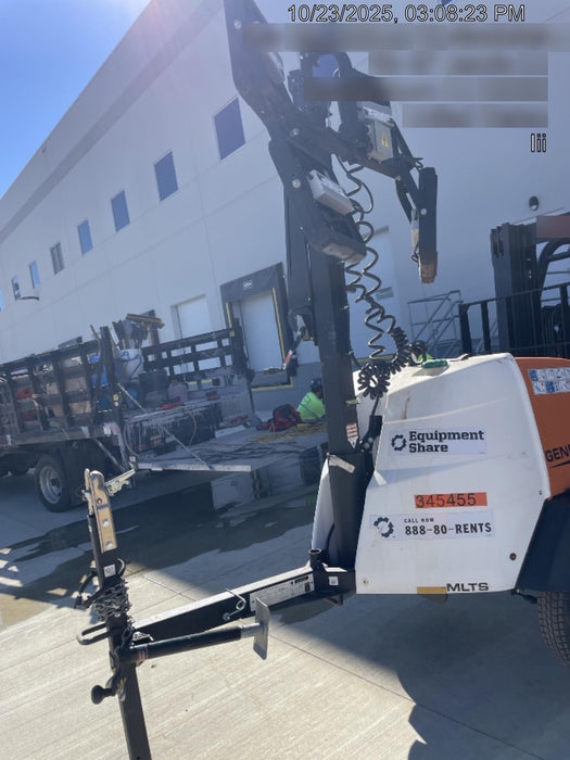 2023 Generac MLT2 Diesel, Flex Switch 120V Input, Powerzone Controller, (4) 320W LED Lights, 4kW Generator, 39.9 Gal Fuel Tank, 2" Ball, T3