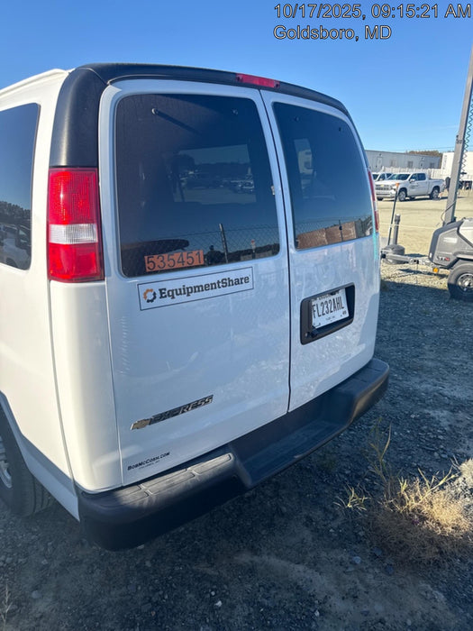 2025 CHEVROLET Express Van - Rental