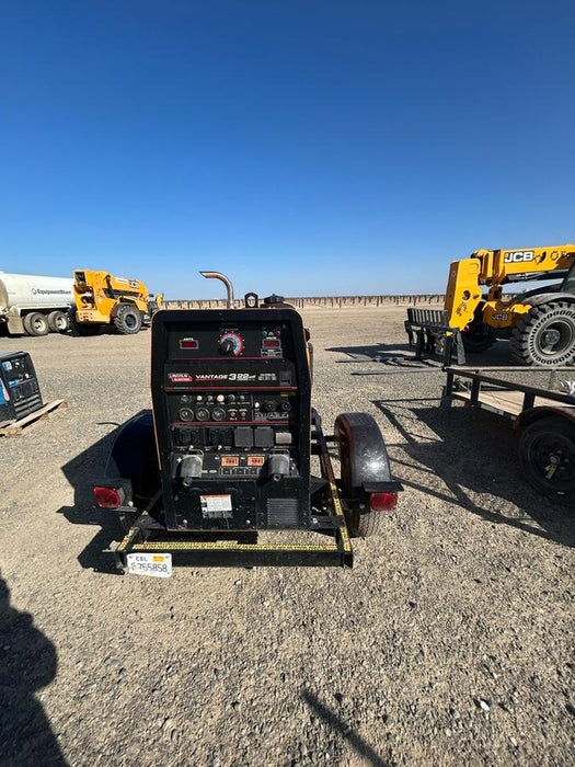 2021 Lincoln Electric Vantage 322 Vantage 322 Ready Pak 3 w/ Decals, ORANGE (includes trailer, cable rack, fender light kit) NO Telematics