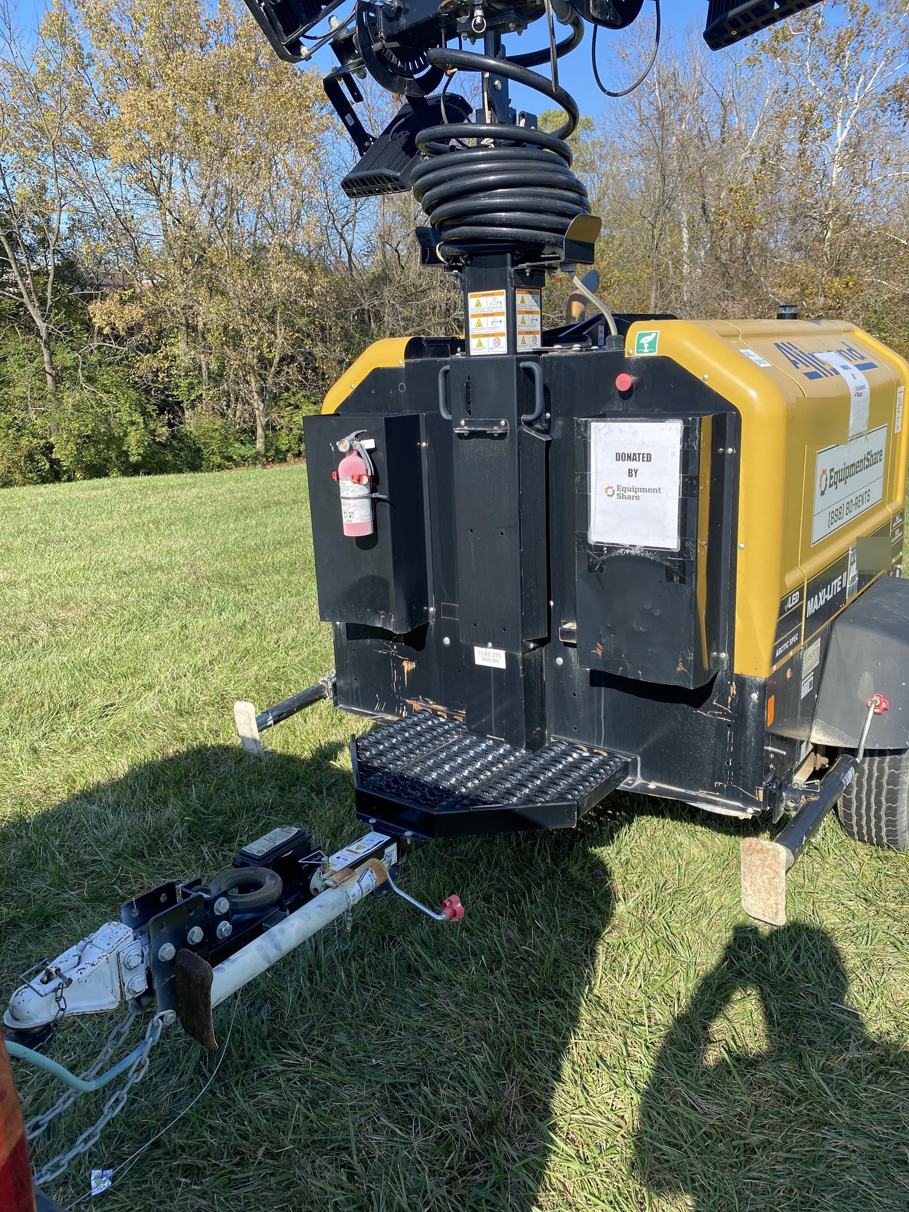 2019 Allmand MAXI-LITE II 20 kW Light Tower w/Arctic Package, LED Light Package