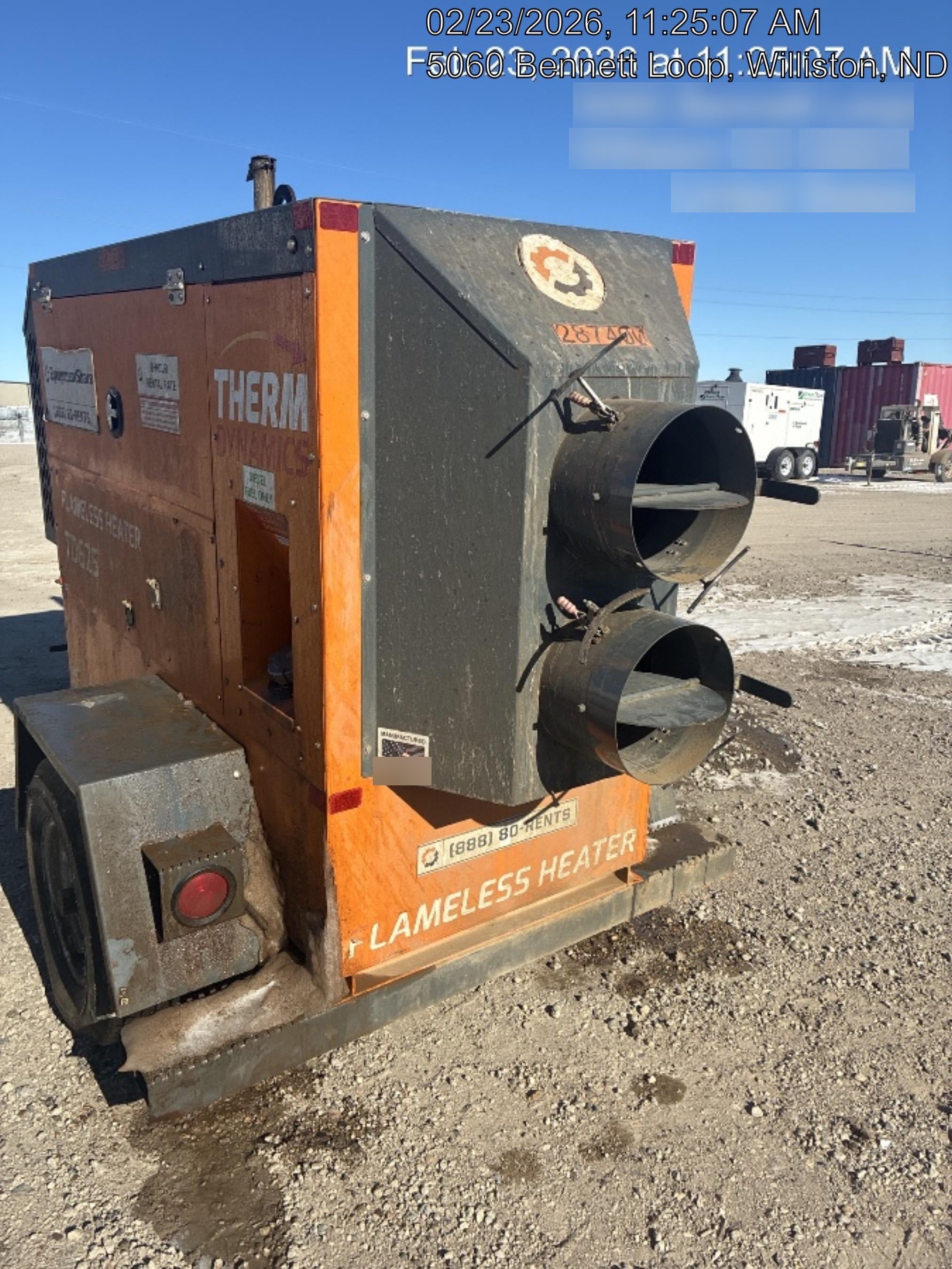 2023 THERM DYNAMICS TD625