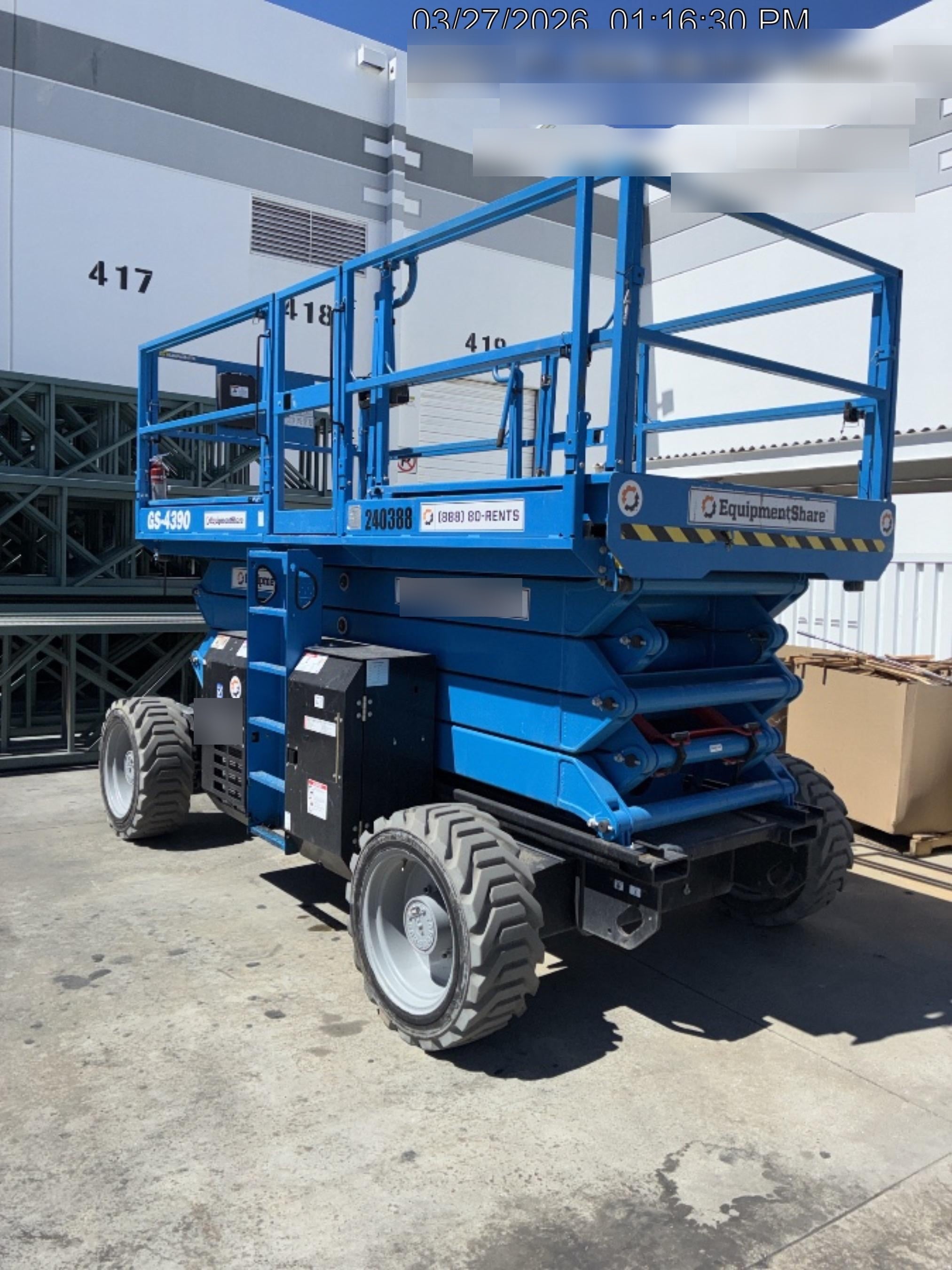 2022 GENIE GS-4390 RT