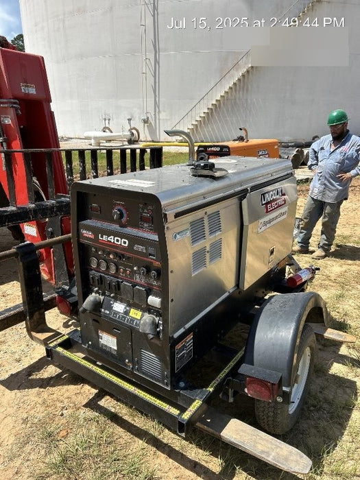 2024 Lincoln Electric LE400 Kubota V1505, Trlr, Cable Rack, Light Kit, ES Decals, T3