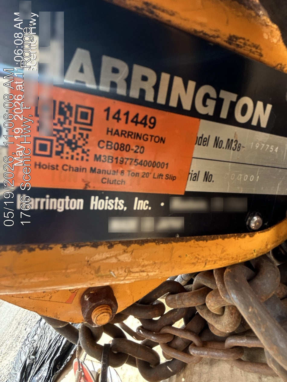 2021 HARRINGTON CB080-20