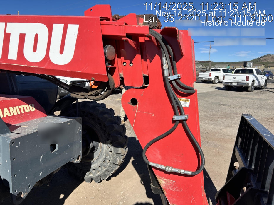 2019 Manitou MTA8044 MTA 8044 - 74 HP T4, Canopy, Worklights/Strobe, Beacon, 66" Carriage, 48" Forks, Solid Tires, Lift Hook, Aux Hydraulics