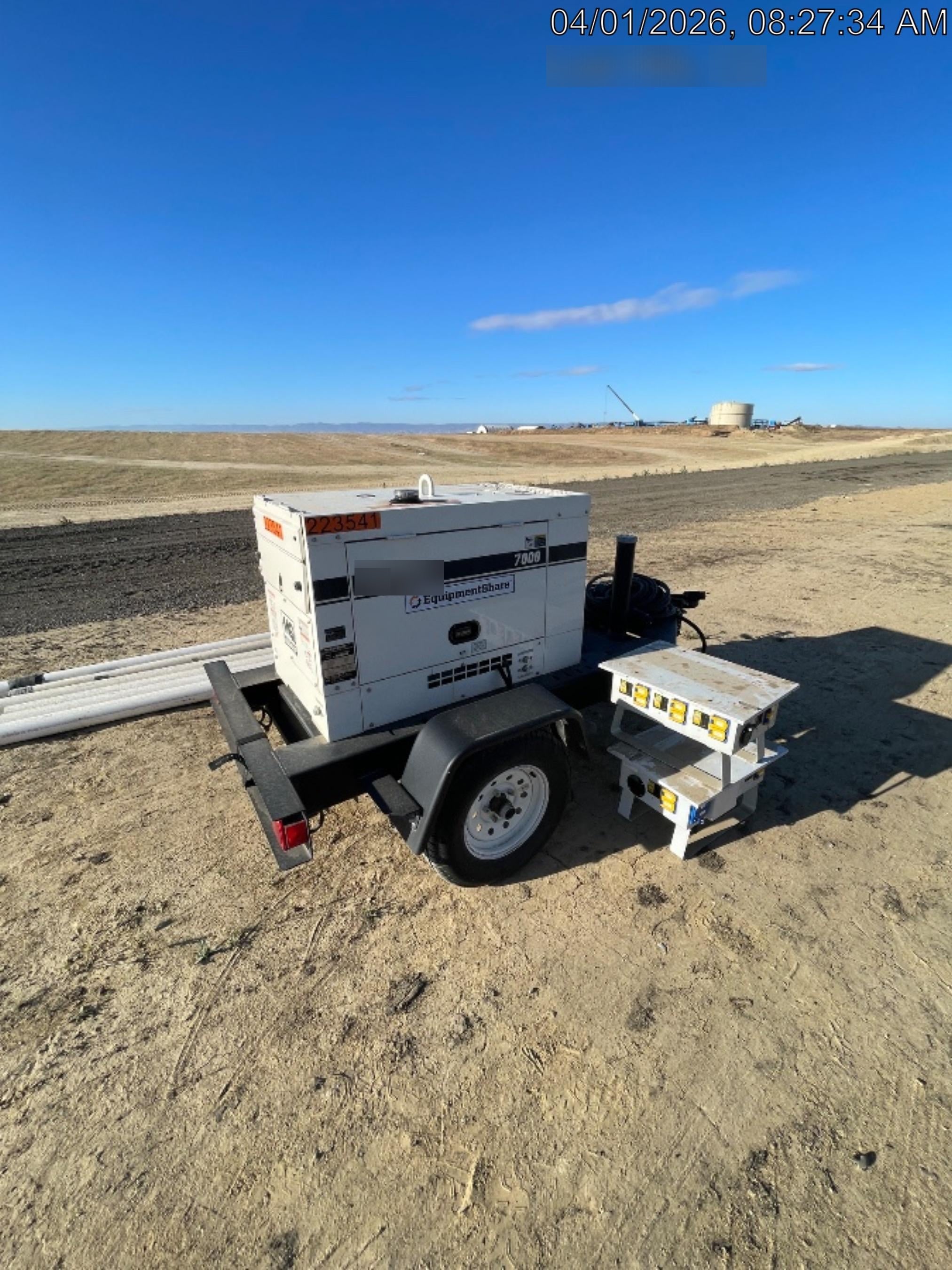 2022 Multiquip DA7000SSA3 Kubota Diesel, Trailer Mounted Package